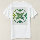 メンズベーシックTシャツ Tシャツ (デザイン裏面)