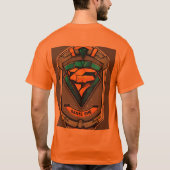 メンズベーシックTシャツ Tシャツ (裏面)