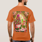 メンズベーシックTシャツ Tシャツ (裏面)