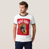 メンズベーシックTシャツ Tシャツ (正面フル)