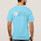 メンズベーシックTシャツ Tシャツ (裏面)