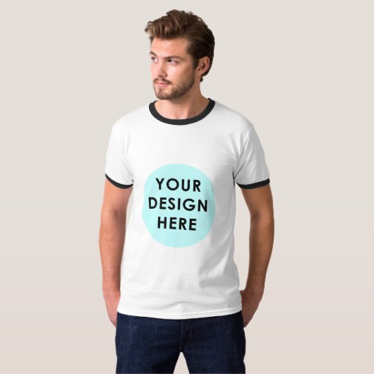 メンズベーシックTシャツ Tシャツ (正面フル)