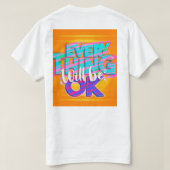 メンズベーシックTシャツ Tシャツ (デザイン裏面)