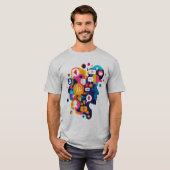 メンズベーシックTシャツ Tシャツ (正面フル)