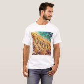 メンズベーシックTシャツ Tシャツ (正面フル)