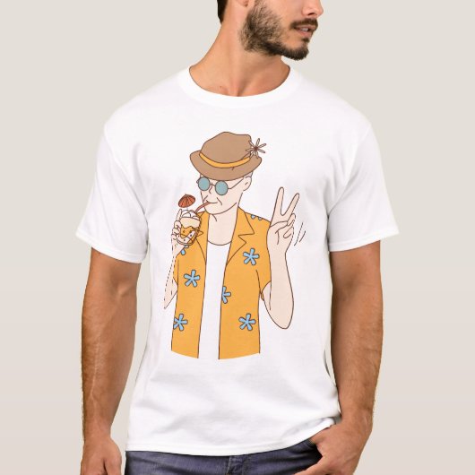メンズベーシックTシャツ Tシャツ (正面)