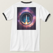 メンズベーシックTシャツ Tシャツ (デザイン裏面)