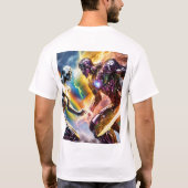 メンズベーシックTシャツ Tシャツ (裏面)