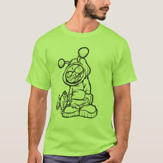 メンズベーシックTシャツATLエイリアン!!! Tシャツ