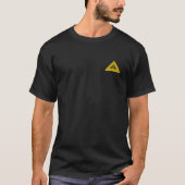 メンズベーシックTシャツTAIIR聖幾何学デザイン Tシャツ (正面)