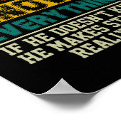 メンズボッピーすべてを知っているヴィンテージボッピー恋人 ポスター (角)