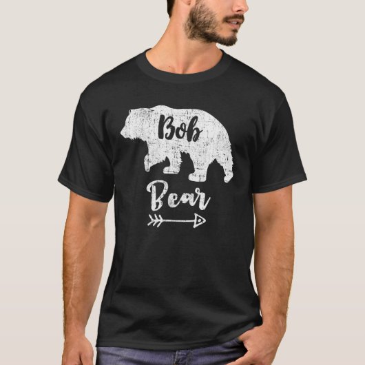 メンズボブベア Tシャツ (正面)