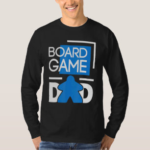 メンズボードゲームパパ – 卓上ゲームナイトボードガ Tシャツ