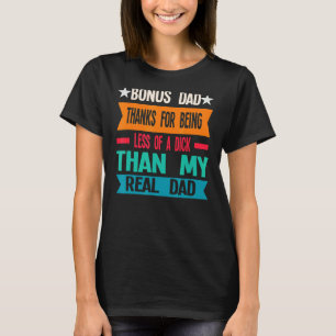 メンズボーナス感謝していパパ継父 Tシャツ
