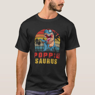 メンズポッピーサウルスおもしろい恐竜ポッピーサウルスT R Tシャツ