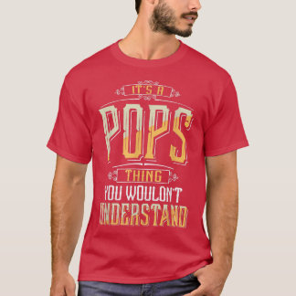 メンズポップのおもしろいを理解できないこと Tシャツ