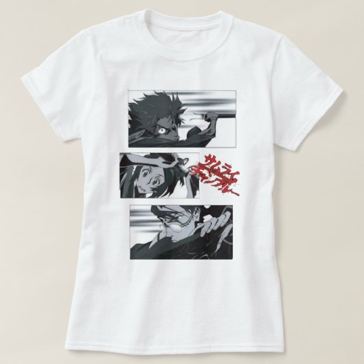 メンズマイお気に入りのマンガサムライアニメChamploo Gif Tシャツ (デザイン正面)
