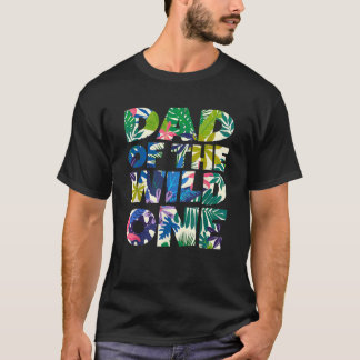 メンズマッおもしろいチングファミリージャングルパパの野生 Tシャツ