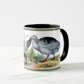 メンズマラードアヒル鳥狩り自然動物 マグカップ (正面右)