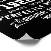 メンズマン神話レジェンド1922年10月100誕生日 ポスター (角)