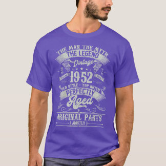 メンズマン神話レジェンド1952 70誕生日のために70 Ye Tシャツ