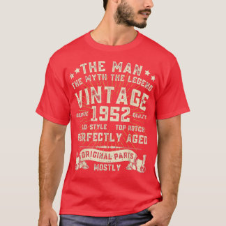メンズマン神話レジェンド1952 70誕生日のために70 Ye Tシャツ