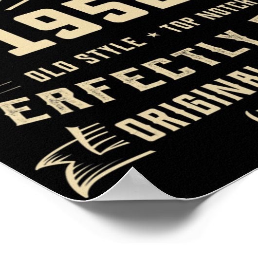 メンズマン神話レジェンド1952 70誕生日T型70 ポスター (角)