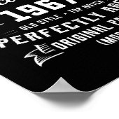 メンズマン神話レジェンド1967年10月55誕生日 ポスター (角)