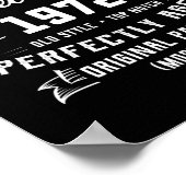 メンズマン神話レジェンド1972年12月50誕生日 ポスター (角)