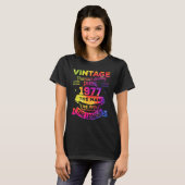 メンズマン神話レジェンド1977 46誕生日46年 Tシャツ (正面フル)