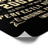 メンズマン神話レジェン威厳があるト2001 21歳の誕生日 ポスター (角)