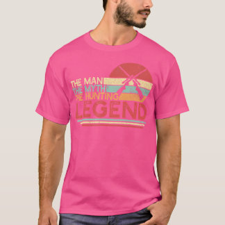 メンズマン神話狩りレジェンド狩りライフル狩り Tシャツ