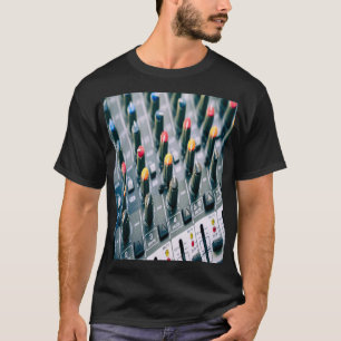 メンズミキサーミュージックコントローラーSound Studio Tシャツ