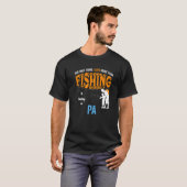 メンズムーサンラブ魚釣りパスペシャルグランパ Tシャツ (正面フル)
