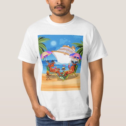 メンズムースクルーズ2025 Tシャツ (正面)