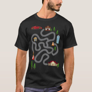 メンズメイズレースカートラックギフトパパバックラブPL用 Tシャツ