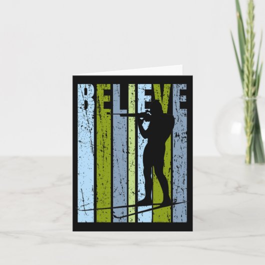 メンズメファンキーンス射撃、 発砲ガンバイアスロンターゲットスキーI カード (正面)