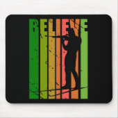 メンズメファンキーンス射撃、 発砲ガンバイアスロンターゲットスプリン マウスパッド (正面)