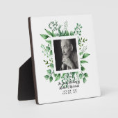 メンズメモリアル遺贈死別写真愛の記憶 フォトプラーク (正面)