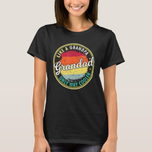 メンズメンズグランパの唯一の方法Gのようクールな孫 Tシャツ