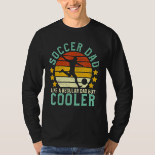 メンズメンズサッカーパパサッカー選手&ファン父の Tシャツ