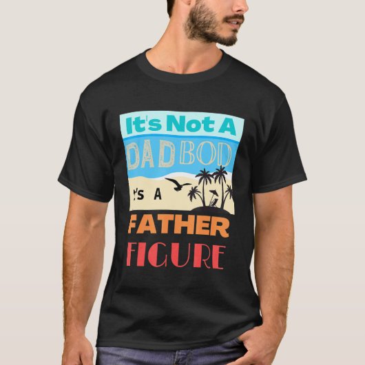 メンズメンズパパじゃない父親姿 Tシャツ (正面)