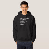 メンズメンズ私はダダからダディにパパBruに行った パーカ (正面フル)