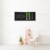 メンズメンタルヘルスの話すカスタム男 横断幕 (インサイチュ)