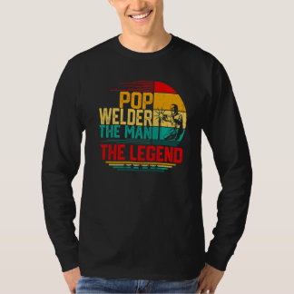 メンズメンポップ・アートのズは伝説の男を歓迎する Tシャツ