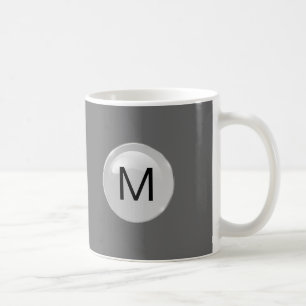 メンズモノグラムのコーヒー・マグ コーヒーマグカップ