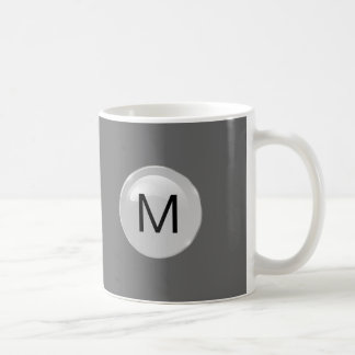 メンズモノグラムのコーヒー・マグ コーヒーマグカップ