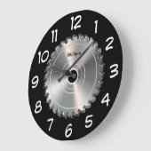 メンズモノグラムマン洞窟壁時計 ラージ壁時計 (傾斜)