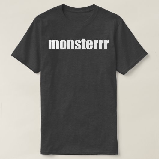 メンズモンスタージムフィットネストレーニングボディビルモティ Tシャツ (デザイン正面)