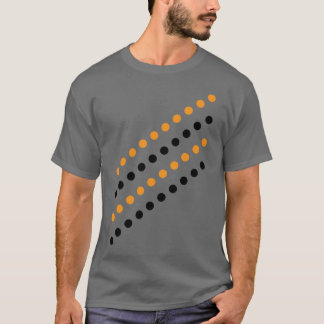 メンズユニーク水玉模様Tシャツ – Dark Gray Tシャツ